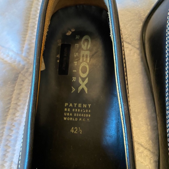 Geox Mens RESPIRA© leather loafers dress shoe size 9.5 excellent condition - Picture 5 of 6